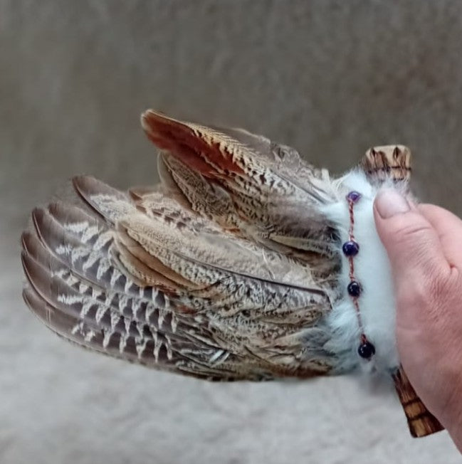 Spirit Wing Smudger. Moon & Spiral Edition