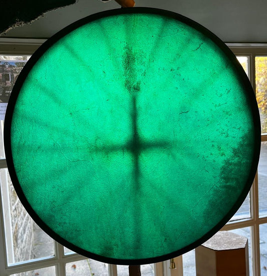 🌿THE VEIL KEEPER 🌿 18" Buffalo Shamanic Drum.