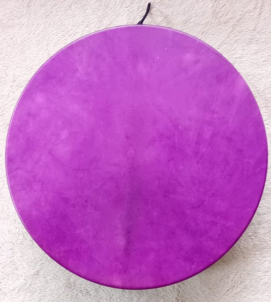 Purple Goatskin  Shamanic Spirit Drum – 16inch