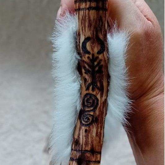 Spirit Wing Smudger.  Moon & Spiral Edition