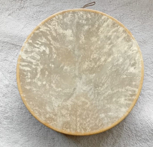 🦉 Keeper of Secrets – 16 inch Shamanic Drum with beater.