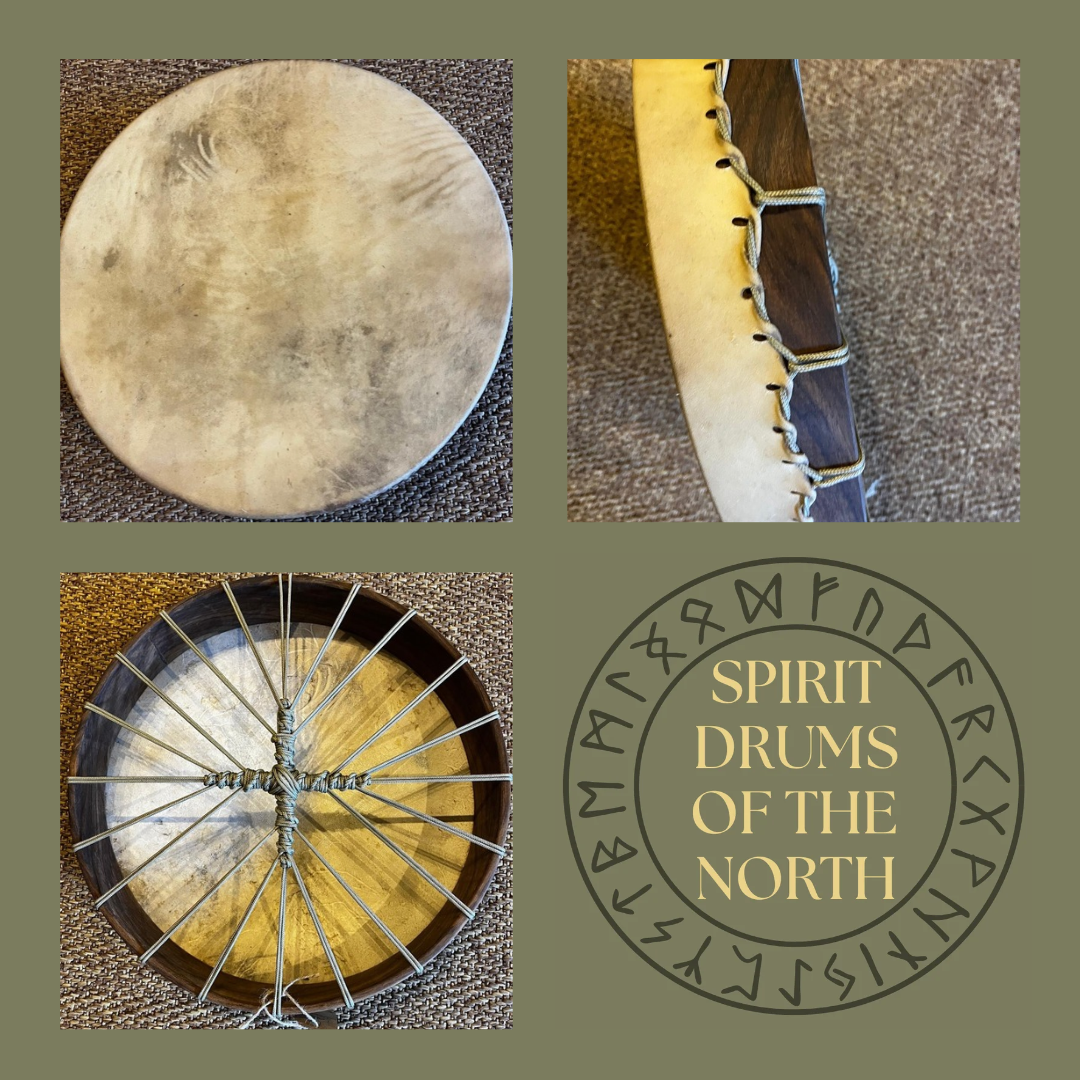 🌿A WHISPER OF THE WILD🌿   18" Irish Deer Shamanic Drum