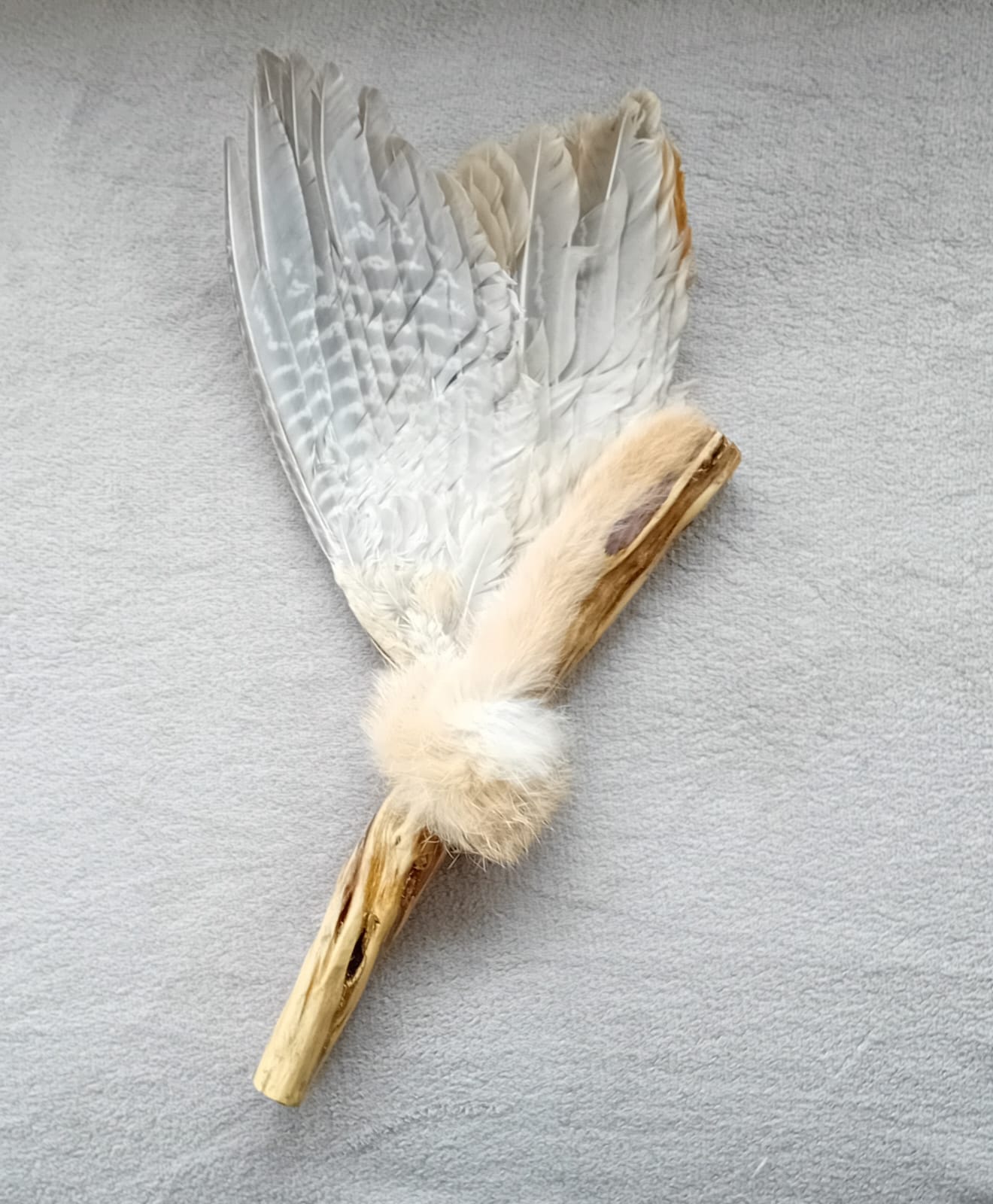 Spirit’s Wing Smudger — Pheasant, Tiger Eye & Copper Magic”